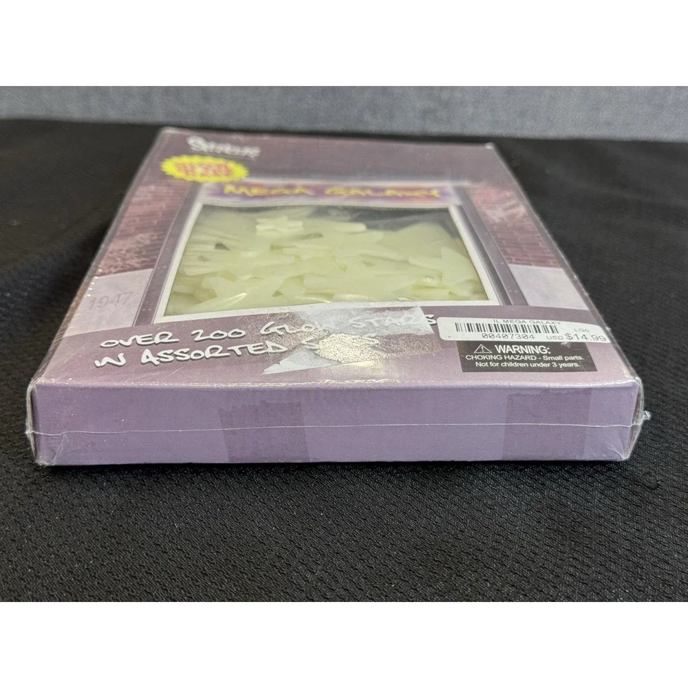 Spencer Color Star Pack Glow in the dark stars. Mega Galaxy Box Sealed 200 Stars